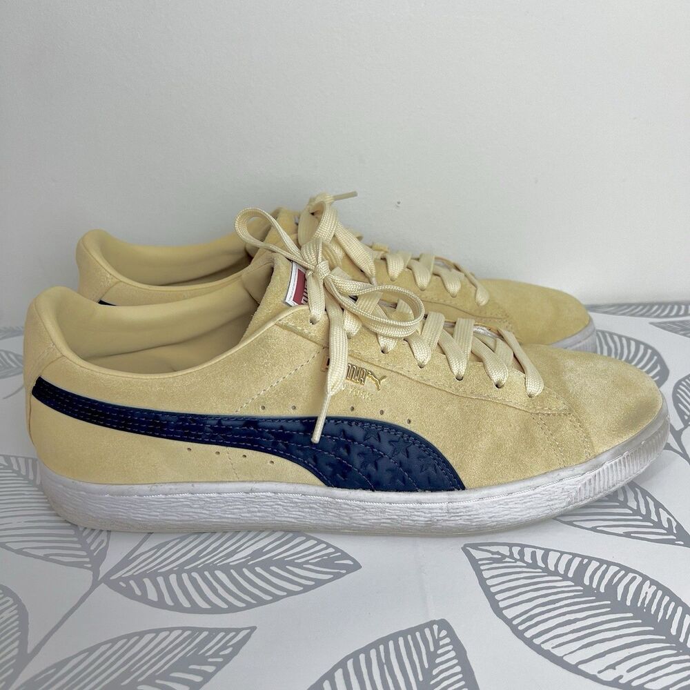 Puma Suede Classic USA Flagship Sneakers Chamomile Yellow Men’s 11.5 - Picture 3 of 13